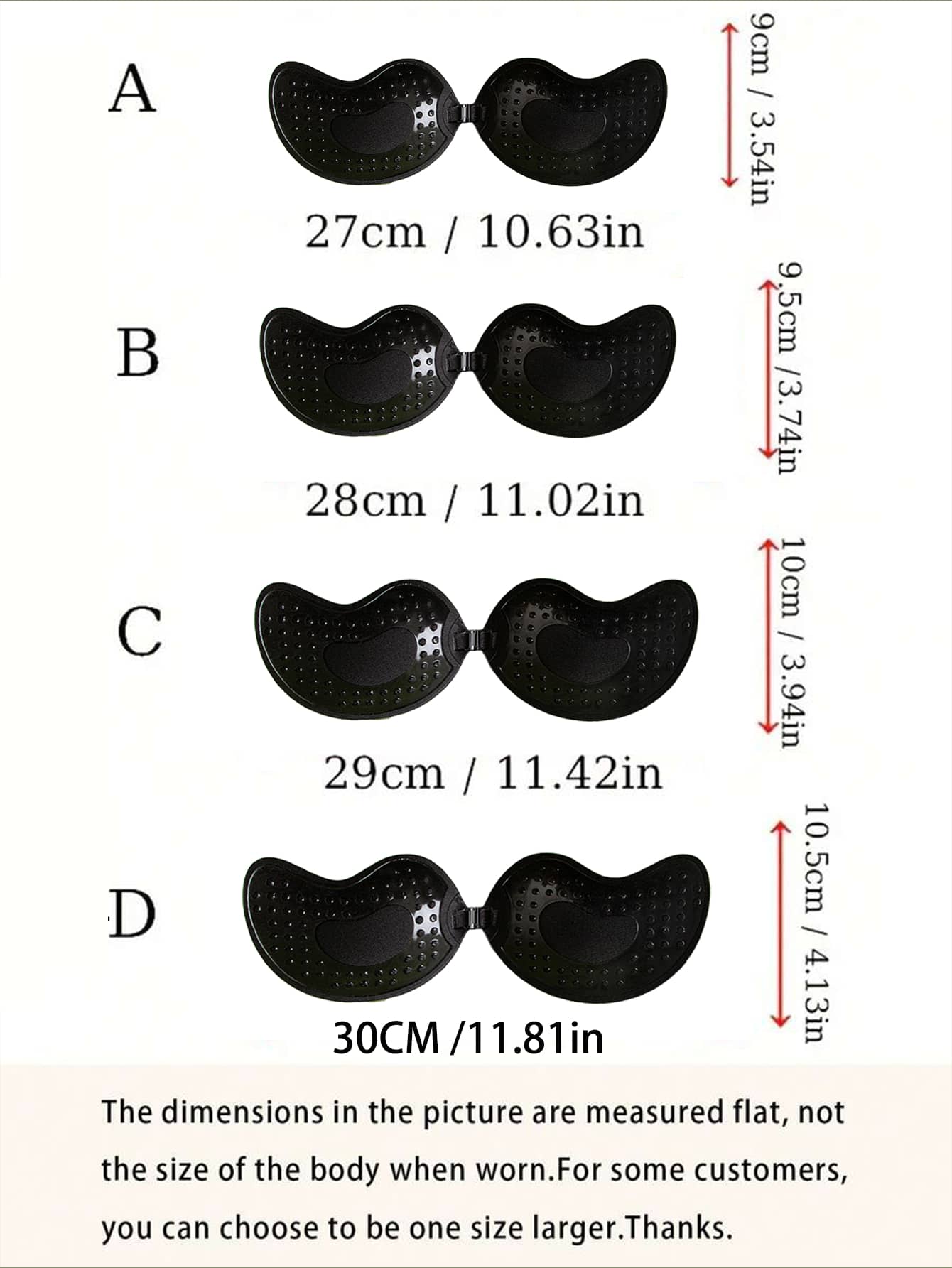 The Pluscherry⢠Sticky Bra